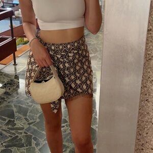 ZARA PRINT SKIRT